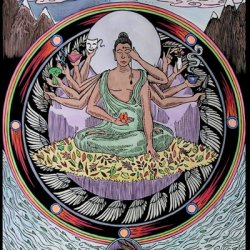 Healing Buddha by Martin Hill