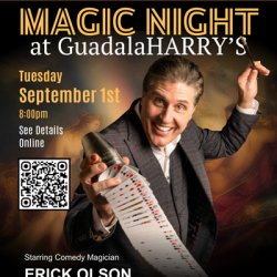 Magician Erick Olson