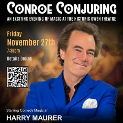 Magician Harry Maurer