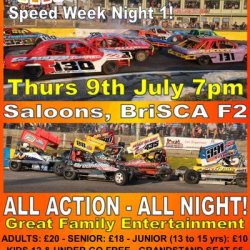 Thurs 9th July 2026 UK Speed Week Night 1