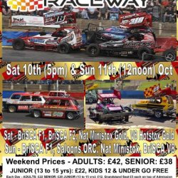 2026 October SPEED WEEKEND 10th & 11th