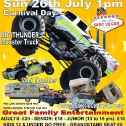 Sun 26th July 2026 Carnival Day