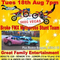 Tues 18th August 2026 Summer Special