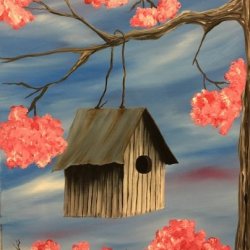 Class | Adult Paint & Sip | Bird House