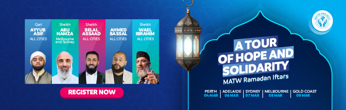 A Tour of Hope and Solidarity – Perth MATW Iftar