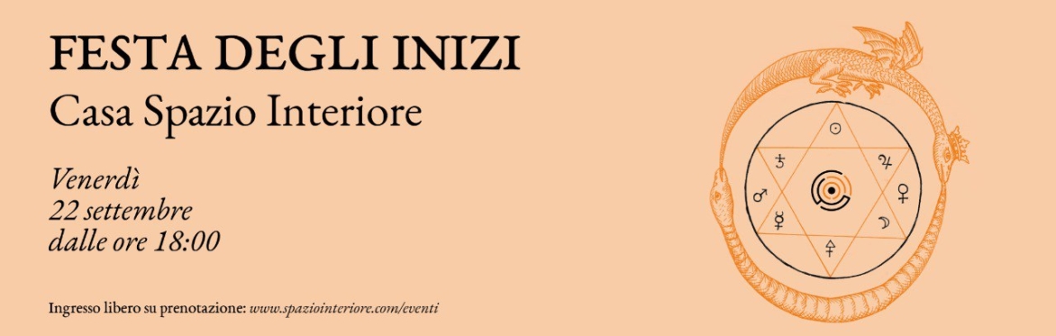 FESTA DEGLI INIZI