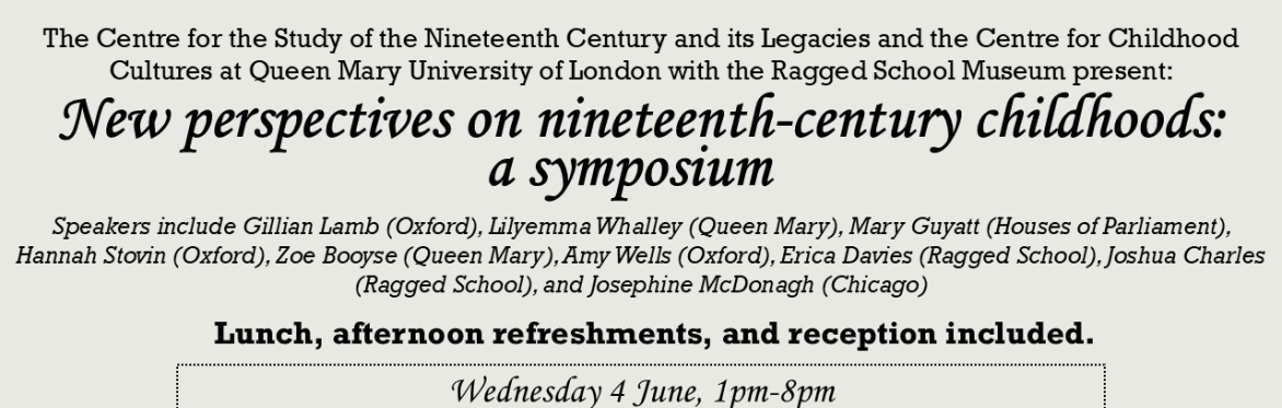 New perspectives on nineteenth-century childhoods: a symposium