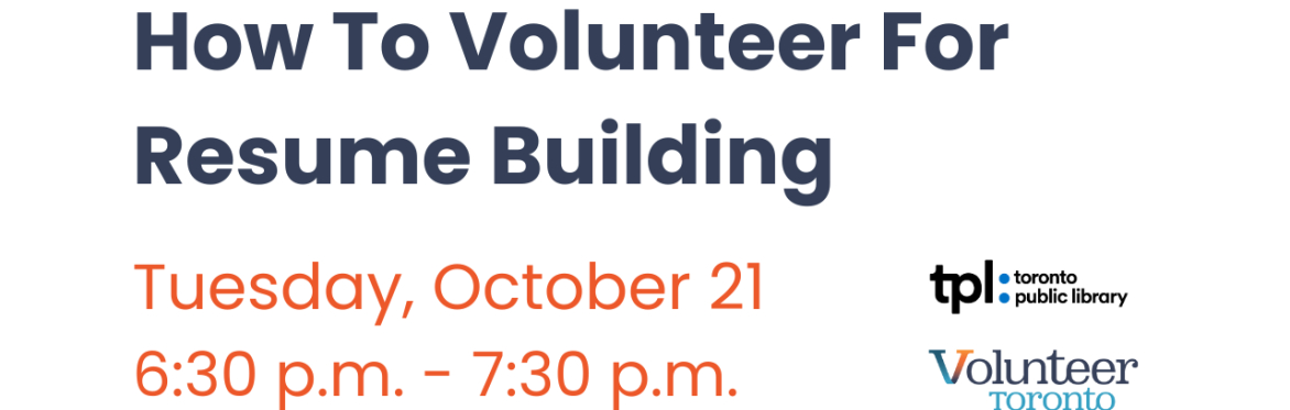How to become a volunteer session on October 21, 2025 from 6.30pm-7.30pm