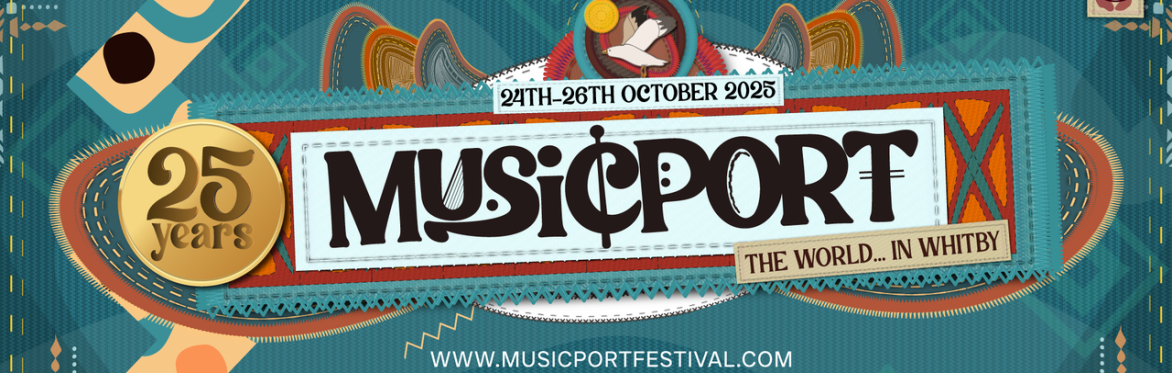 Musicport 25 years anniversary logo