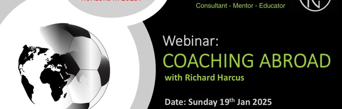 Recording - Coaching Abroad with Richard Harcus