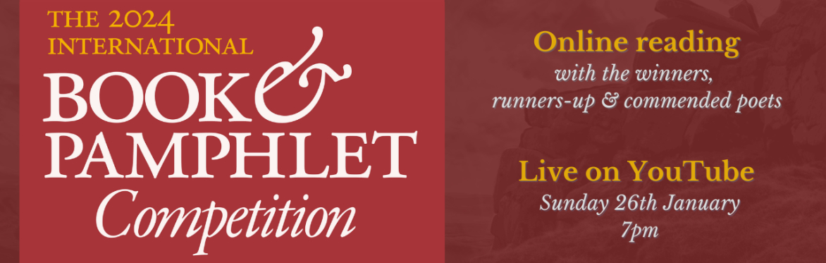 The 2024 Book & Pamphlet Competition Celebration: An online reading