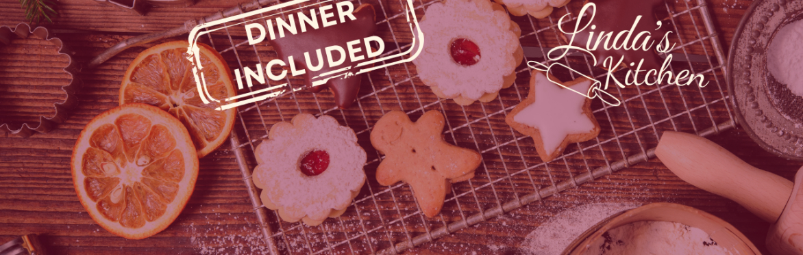 🎄 SIGNATURE Holiday Cookies & DINNER 🍽️ - Bake TWENTY dozen cookies and Share the Joy!