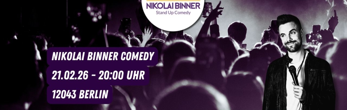 Standup Comedy Nikolai Binner Berlin