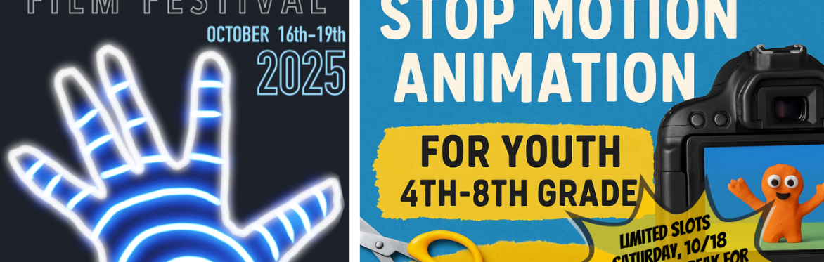 RIFF FREE Workshop: Intro to Stop Motion Animation for 4th-8th Graders