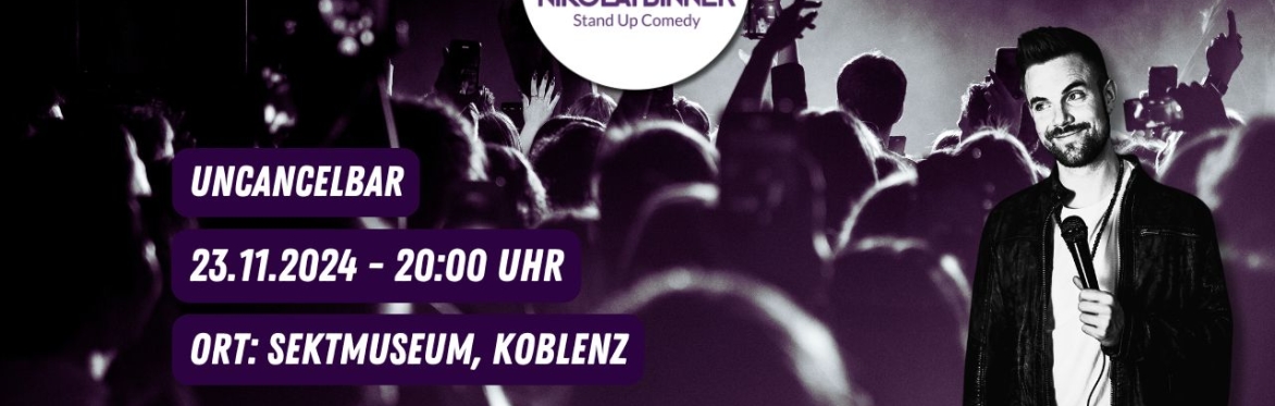 UNCANCELBAR Standup Comedy Nikolai Binner Koblenz