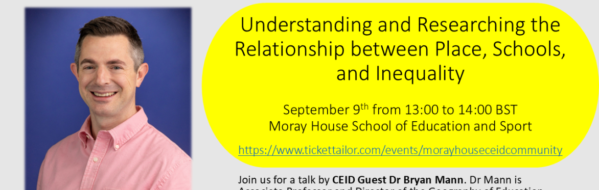 Understanding and Researching the Relationship between Place, Schools, and Inequality