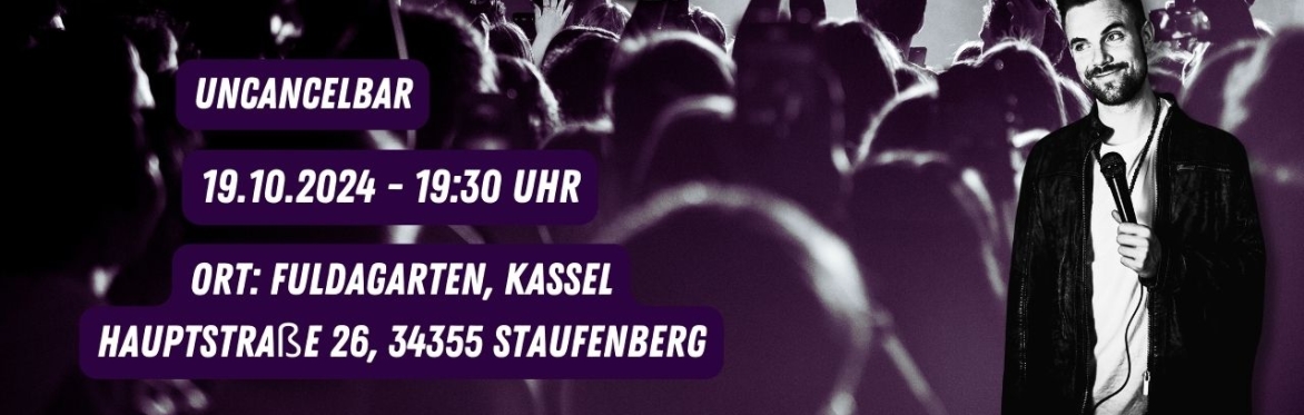 UNCANCELBAR Standup Comedy Nikolai Binner Kassel