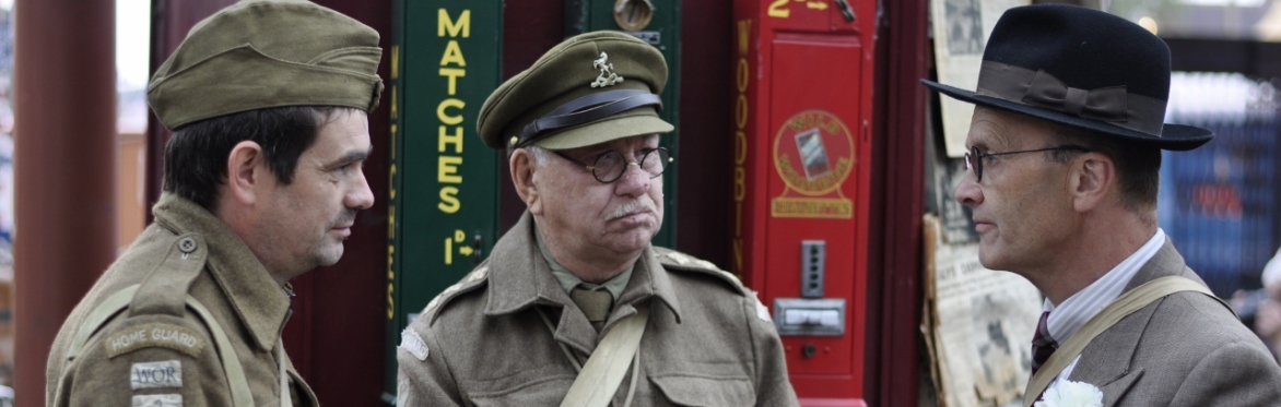 1940's evening at Kidderminster Railway Station