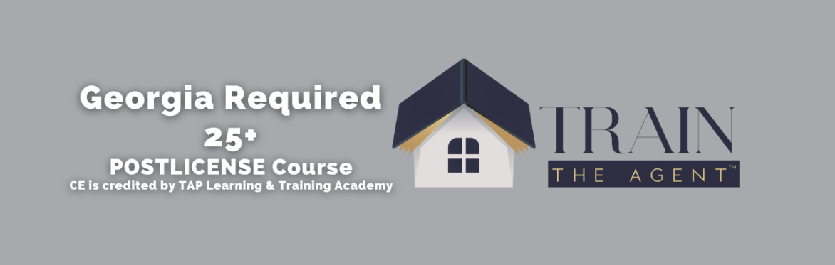 25 HR Post License for GA Real Estate Agents - May Day Session