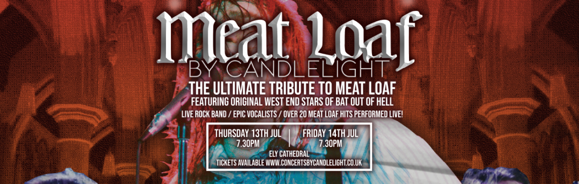 Meat Loaf By Candlelight at Ely Cathedral
