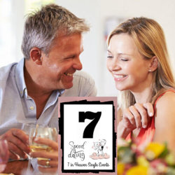 7 in Heaven Singles Speed Dating Age D 60-75 CABO Rockville Centre Sun 11/15/26