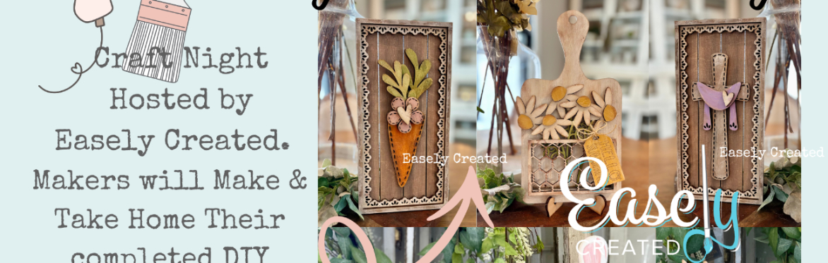 Craft Night at Chilly Hollow Brewery with Easely Created (Includes One Drink)