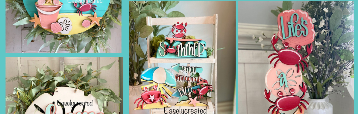 DIY Workshop Summer "Crabby" Signs (To-GO Kits Available)