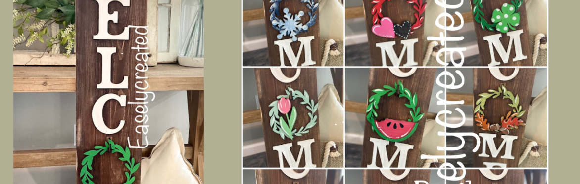 4ft Interchangeable Welcome Porch  Sign Workshop