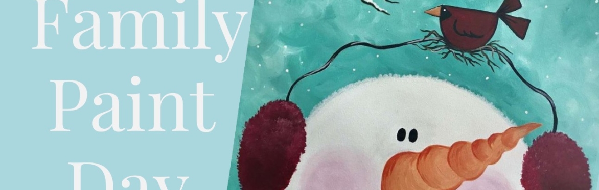 Family Funday Paint Class Open to Ages 6-Adult at Easely Created
