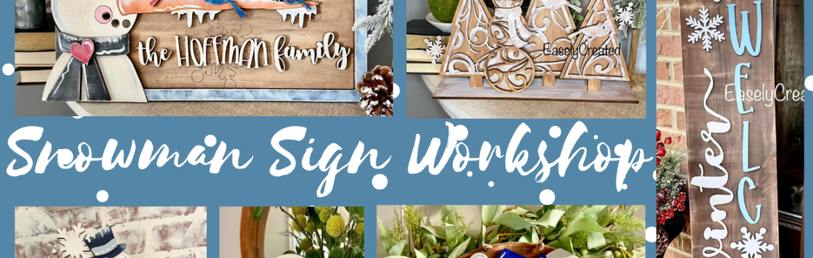 DIY Snowman Workshop (togo kits available)