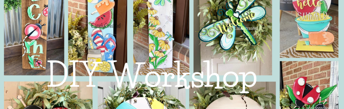 DIY Workshop Summer Porch Signs (To-GO Kits Available)