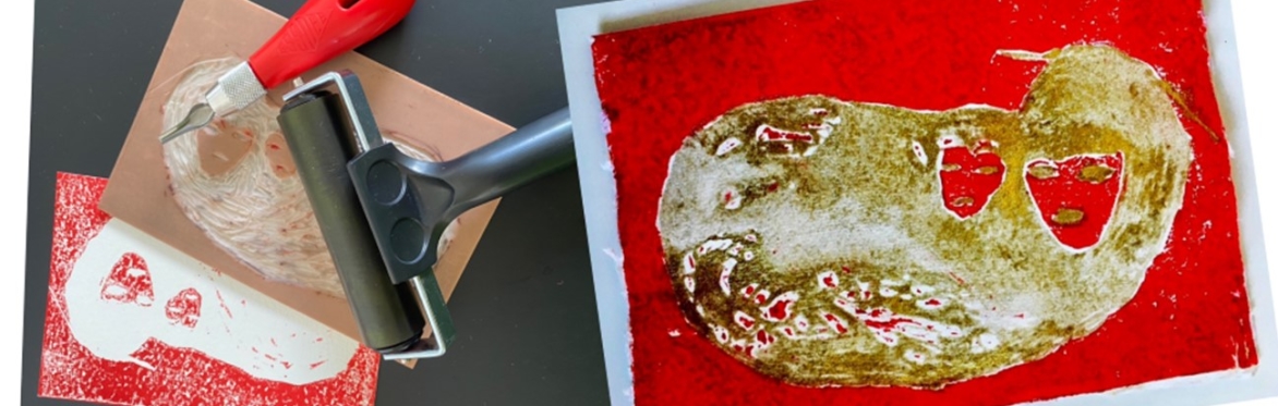 Walking & Lino Printing  Workshop