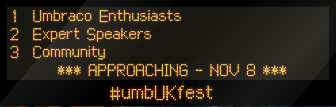 Umbraco UK Festival 2024