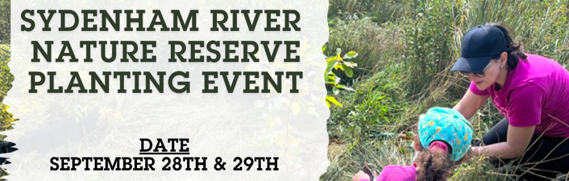 Planting Event at Sydenham River Nature Reserve