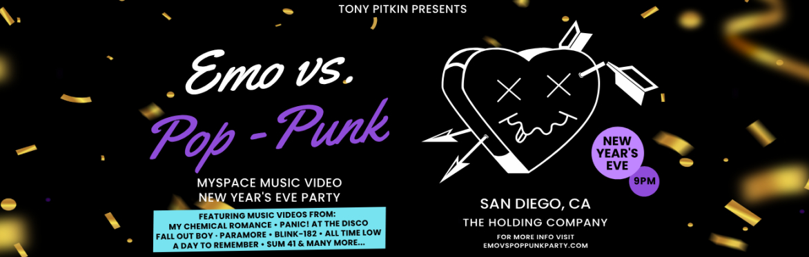 Emo vs. Pop-Punk: Myspace Music Video NYE Party