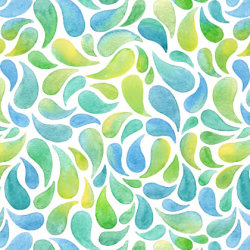 colourful leaf pattern