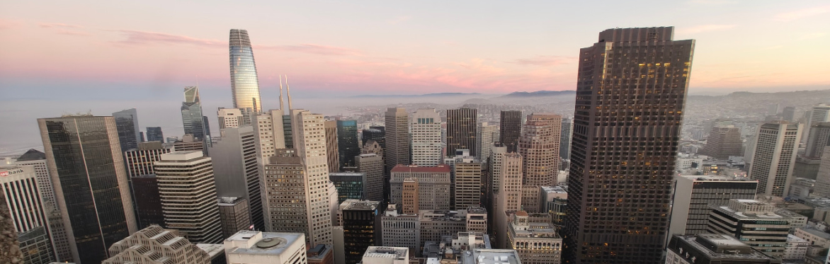 BHAN-SF New Year Happy Hour at the top of the Transamerica Pyramid