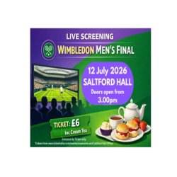 Wimbledon Men's Final - Live Screening
