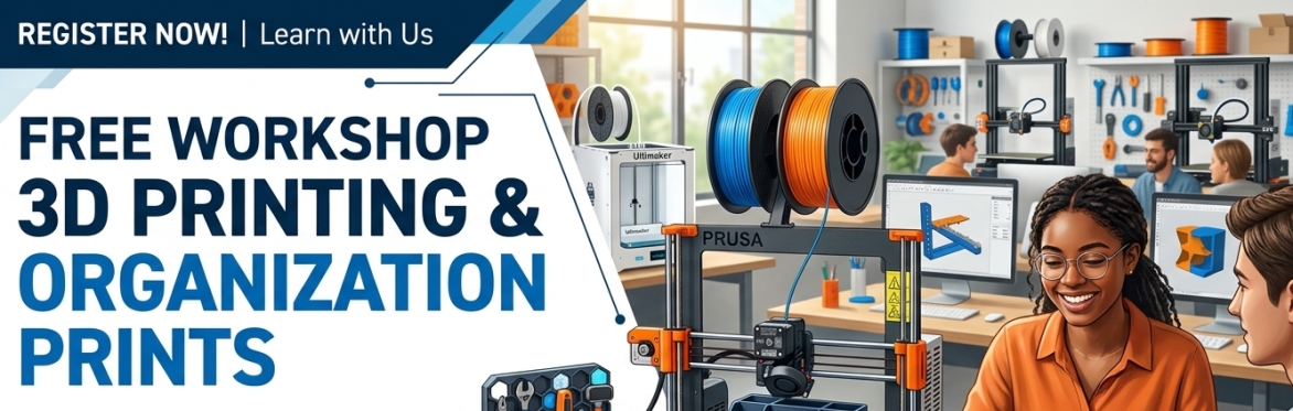 3D Printing- Free Workshop Organization Prints