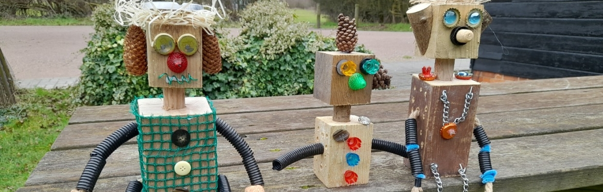 Fathers Day Bug and Bee Bots - Robot Bug Hotel Making Workshop