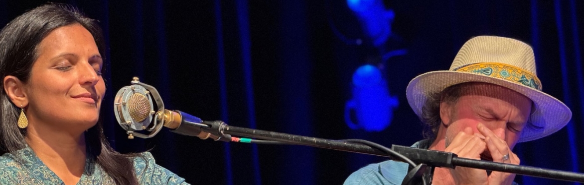Aditi Sethi and Jay Brown Indian-Roots Fusion duo  — August 12