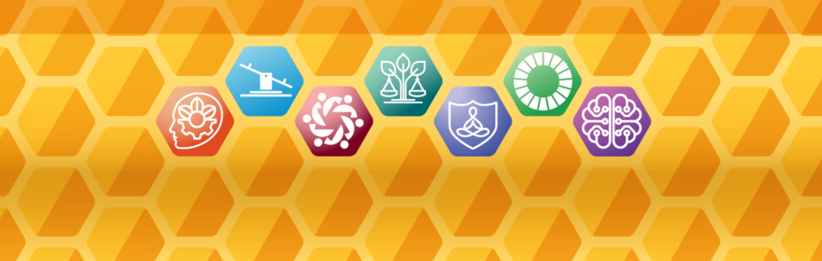UKFIET Conference 2025, icons for the 7 sub themes
