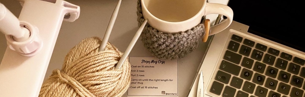 Learn To Knit: Mug Cosy!