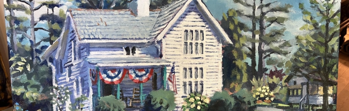 Take A Chance On History - Painting Of Prince House Raffle