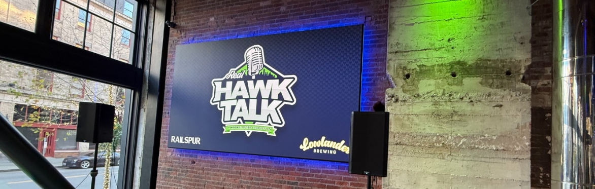 Real Hawk Talk LIVE & Book Signing @ Lowlander Brewing!