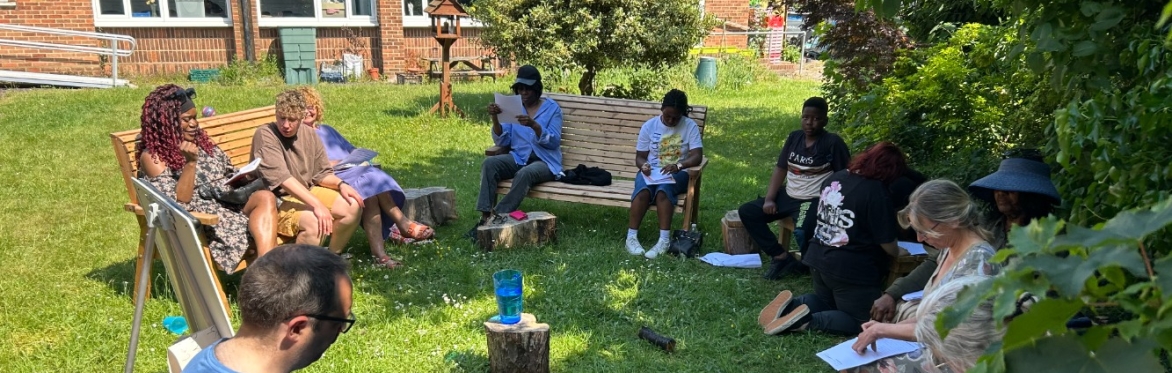 Poetry after dark at Hodge Hill