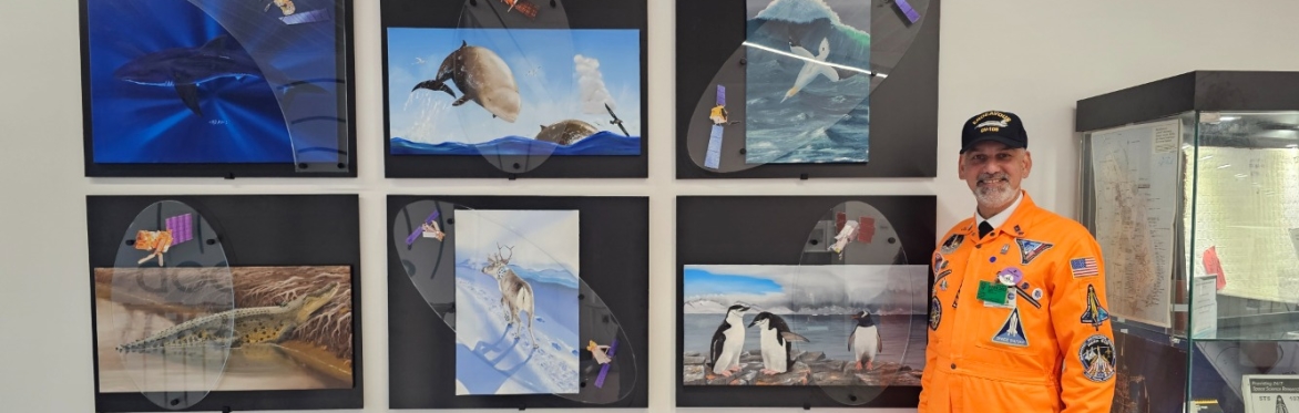 Rolf Williams Space Shuttle Display