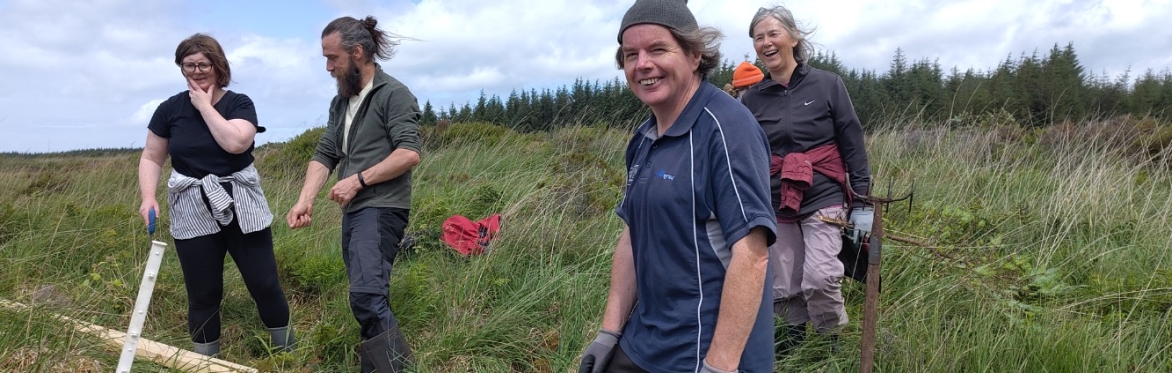 Field Good Friday - Peatland Restoration: Planting berries in the bog! - October 9th