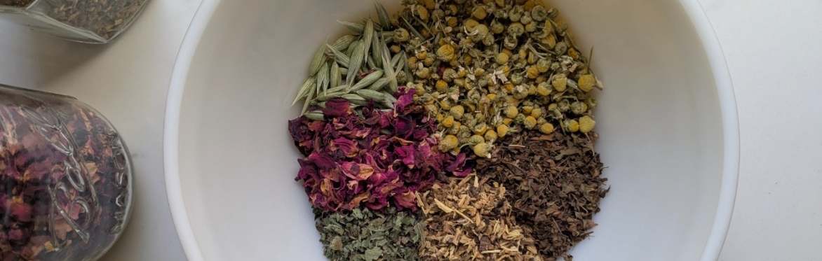 Tea Blending Workshop for Nervous System Support with UrbanRootsBotanica