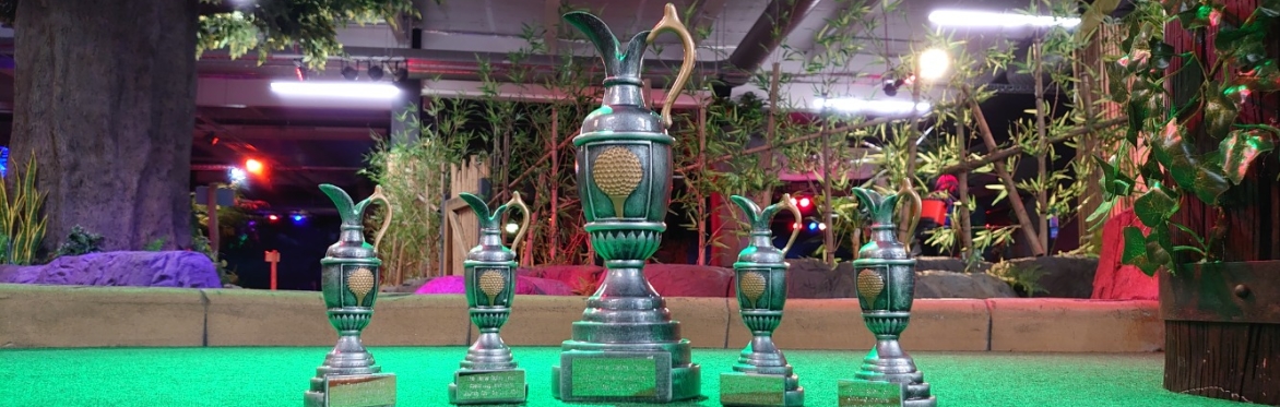 The Jeremiah's Journey Claret Jug for the overall winner and team winners